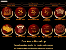 Tablet Screenshot of krebs-horoskop.com